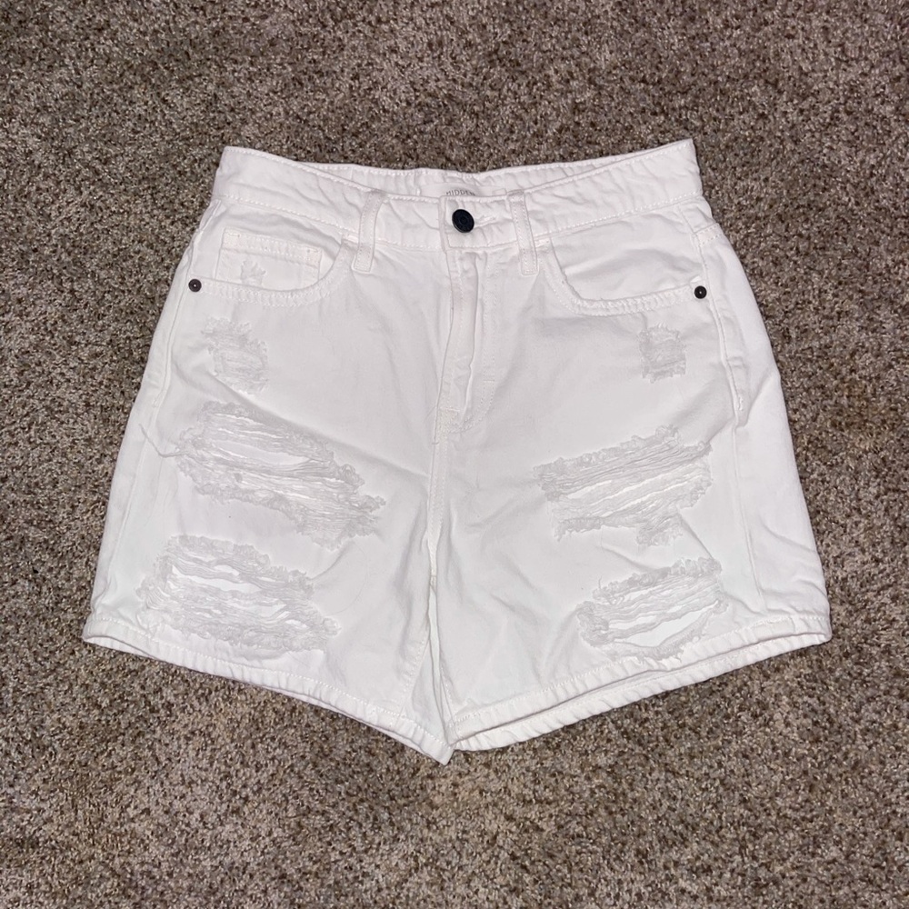Jean shorts from HIDDEN. Have rips in front. Never worn and in good condition.